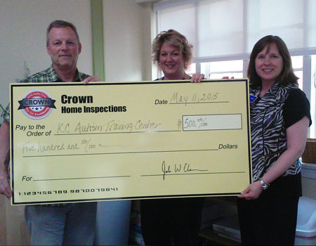 My Inspector Donates and KC Autism Training Center